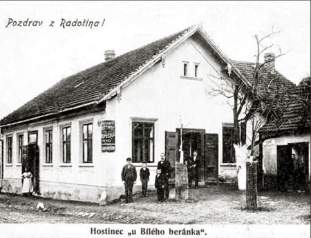 Radotín, č.p.3, rodný dům V. A. Klomínka