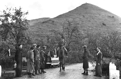 Strážní hlídka 6. května 1945